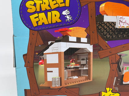 MINISO Japan "Peanuts Sushi Bar" Street Fair Building Blocks Linoos 140 pieces