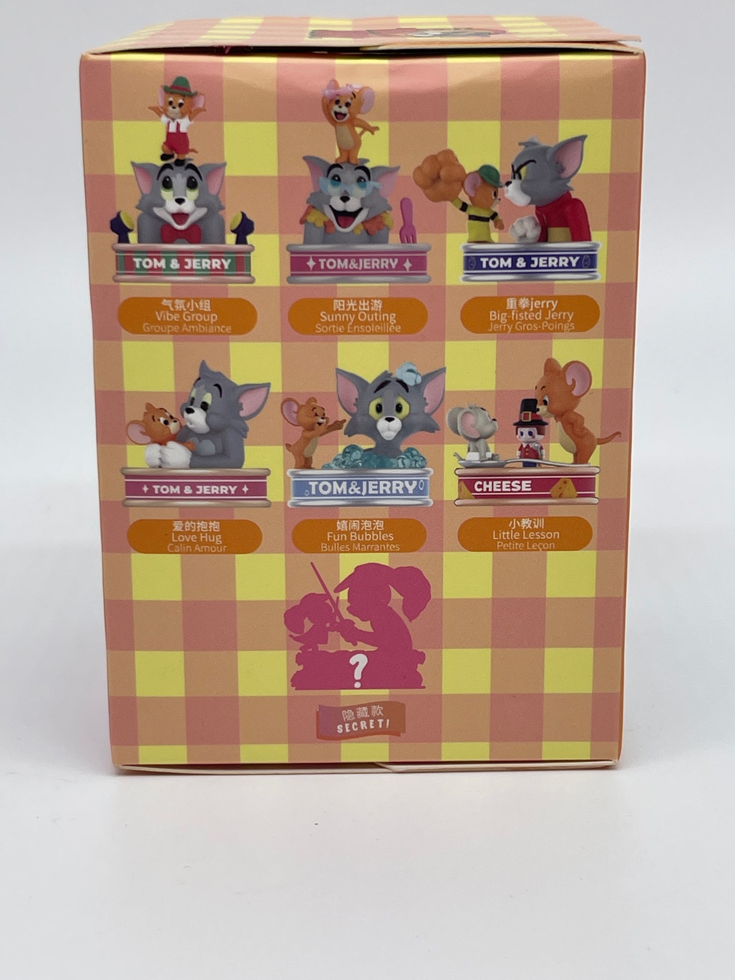 MINISO Japan "Tom &amp; Jerry Can Collection" blind box 7 different figures