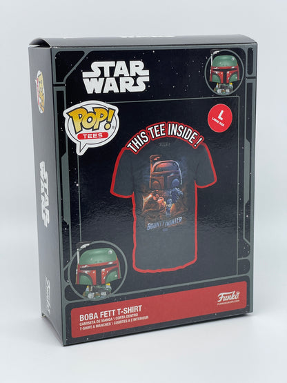 Funko Pop Tees "Boba Fett T-Shirt" Bounty Hunter Star Wars