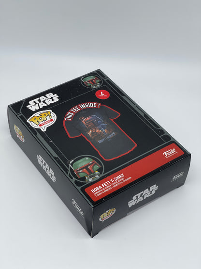 Funko Pop Tees "Boba Fett T-Shirt" Bounty Hunter Star Wars