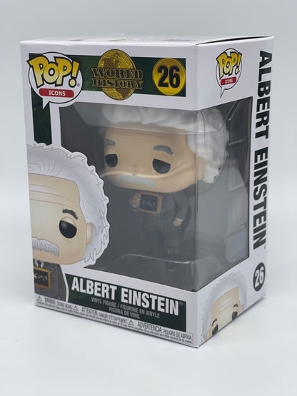 Funko Pop! Icons "Albert Einstein" E=MC2 World History #26 (2022)