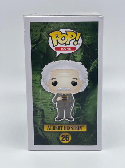 Funko Pop! Icons "Albert Einstein" E=MC2 World History #26 (2022)