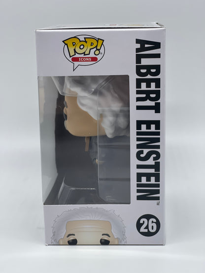 Funko Pop! Icons "Albert Einstein" E=MC2 World History #26 (2022)