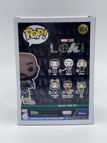 Funko Pop! "Boastful Loki" #984 Wondrous Convention Ltd. Edition Marvel Studios