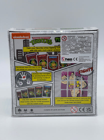 Teenage Mutant Ninja Turtles "Turtle Power Card Game" US Version TMNT 