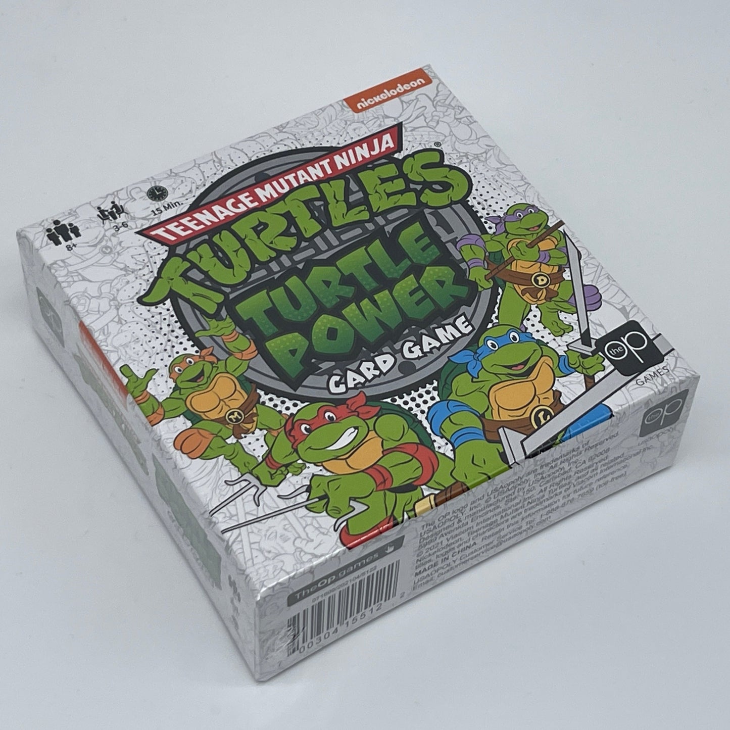 Teenage Mutant Ninja Turtles "Turtle Power Card Game" US Version TMNT 