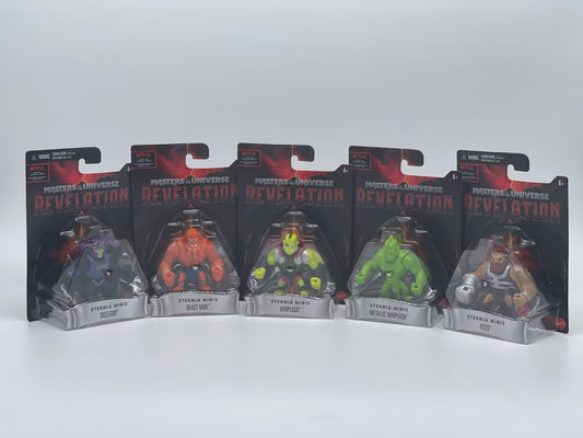 Masters of the Universe "Eternia Minis" Revelation Wave #1 Komplettsatz (2021)
