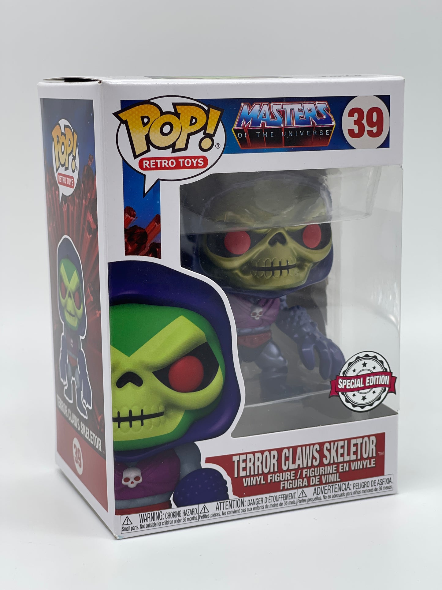 Funko POP Retro Toys Masters of the Universe 39 - TERROR CLAWS SKELETOR - SE