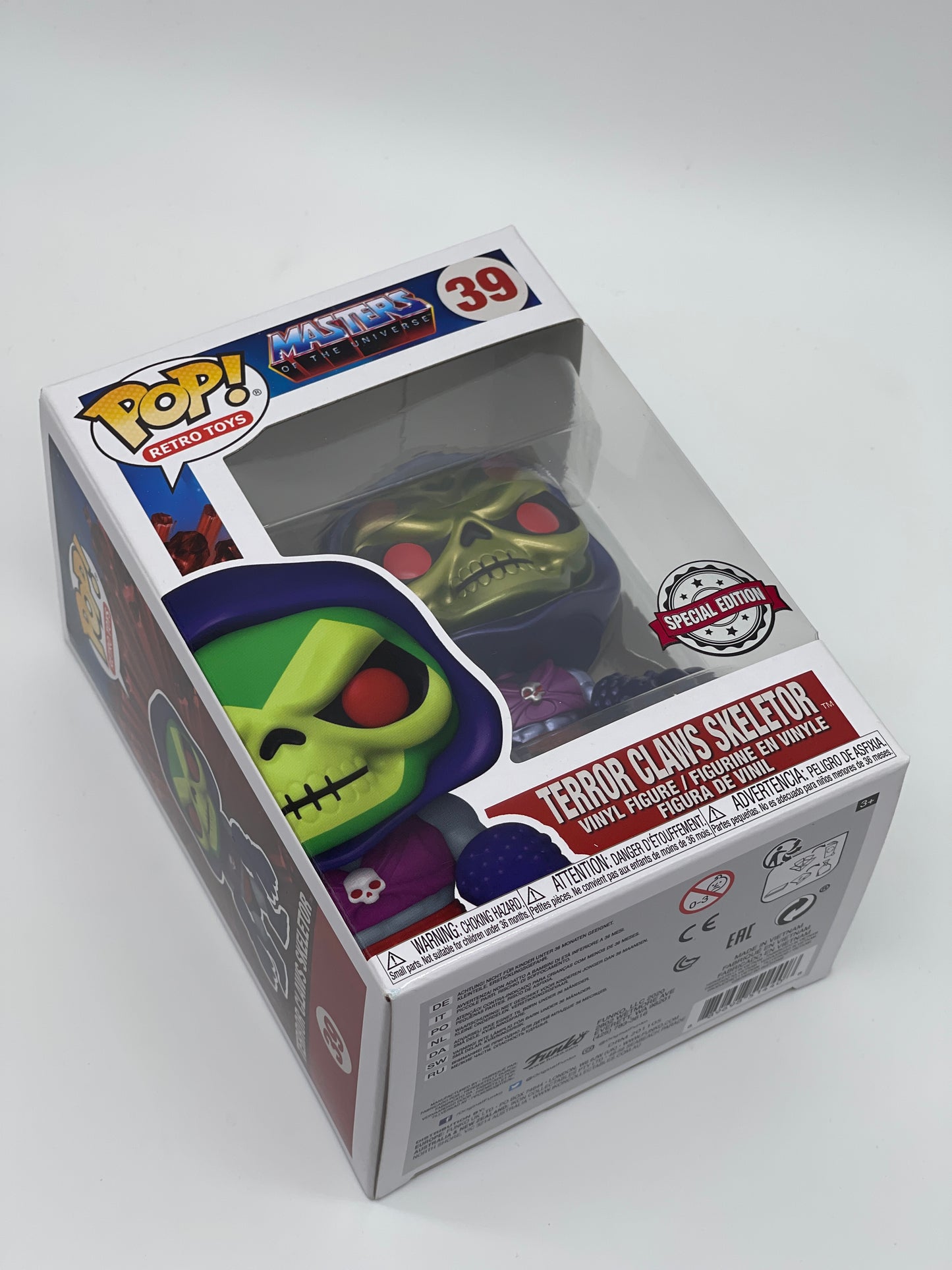 Funko POP Retro Toys Masters of the Universe 39 - TERROR CLAWS SKELETOR - SE