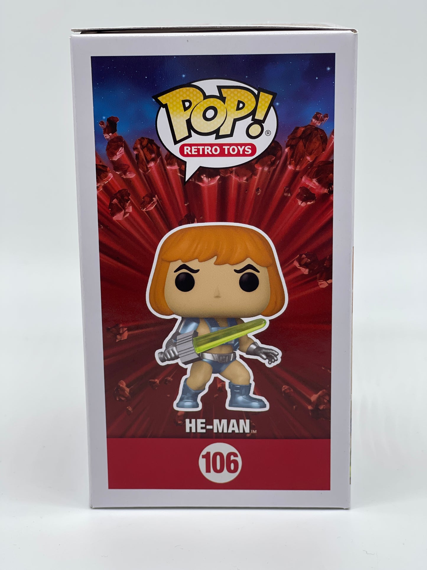 Funko Pop! Retro Toys "He-Man" #106 SDCC Exclusive Masters of the Universe 2022