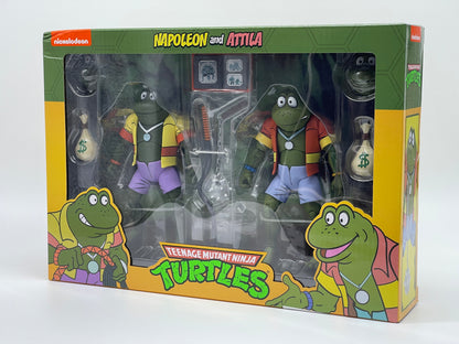 Teenage Mutant Ninja Turtles "Napoleon & Attila" Neca - Nickelodeon (2021)