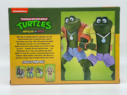 Teenage Mutant Ninja Turtles "Napoleon & Attila" Neca - Nickelodeon (2021)