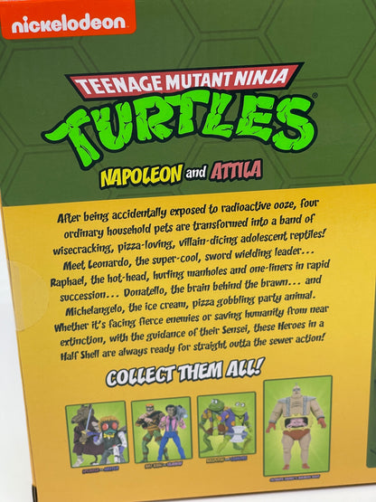 Teenage Mutant Ninja Turtles "Napoleon & Attila" Neca - Nickelodeon (2021)