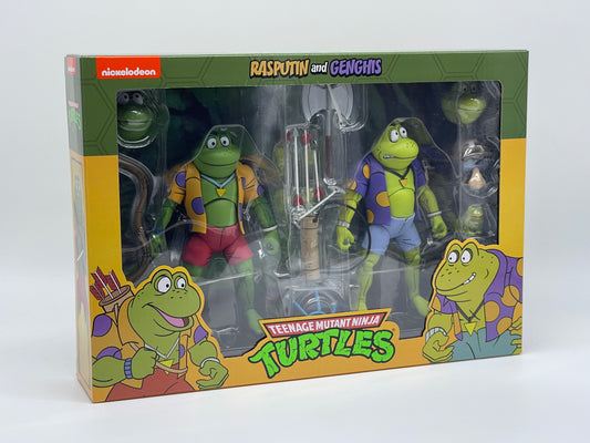 Teenage Mutant Ninja Turtles "Rasputin &amp; Genghis" Neca - Nickelodeon (2021) 
