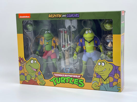 Teenage Mutant Ninja Turtles "Rasputin &amp; Genghis" Neca - Nickelodeon (2021) 