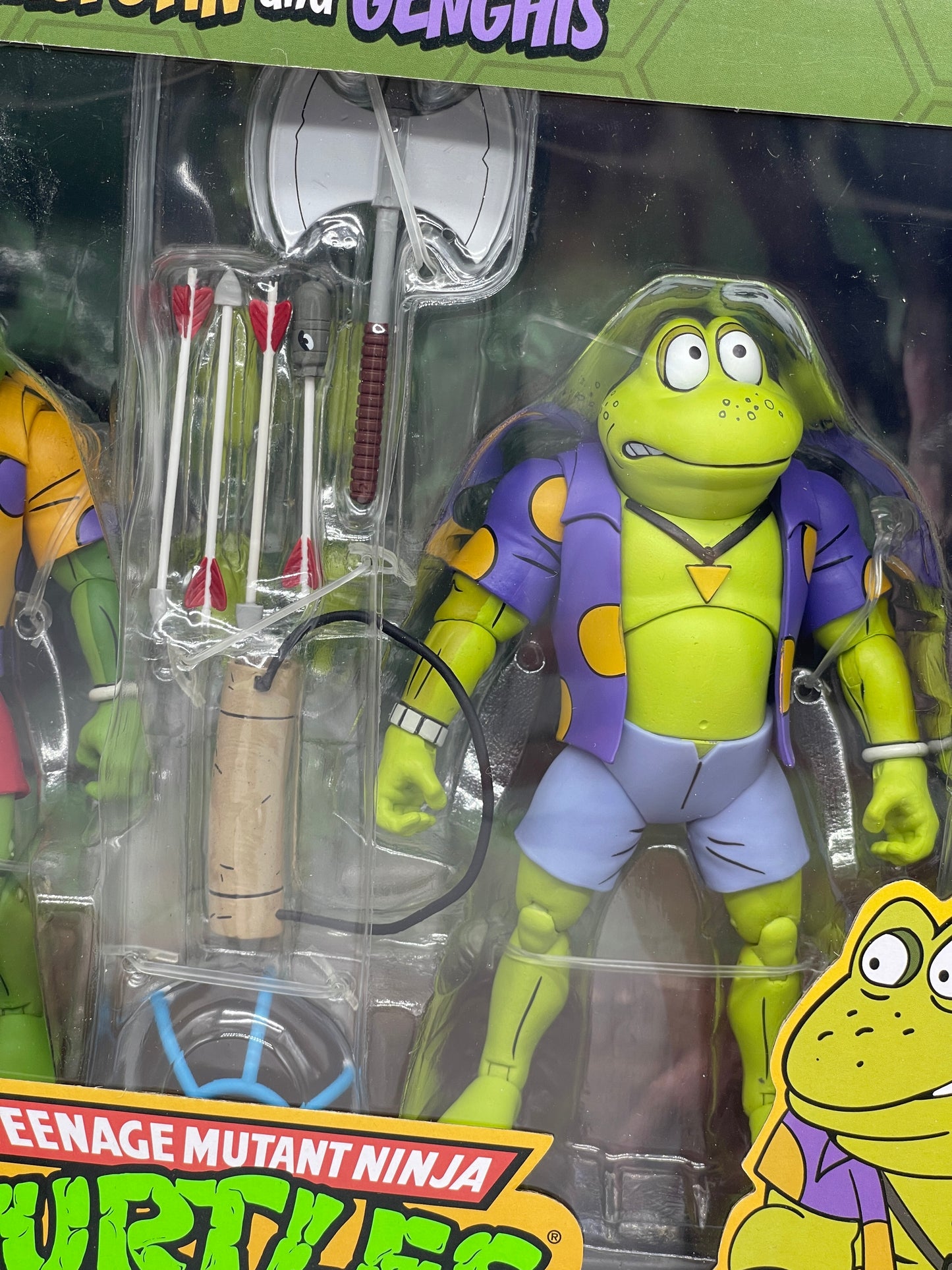 Teenage Mutant Ninja Turtles "Rasputin &amp; Genghis" Neca - Nickelodeon (2021) 