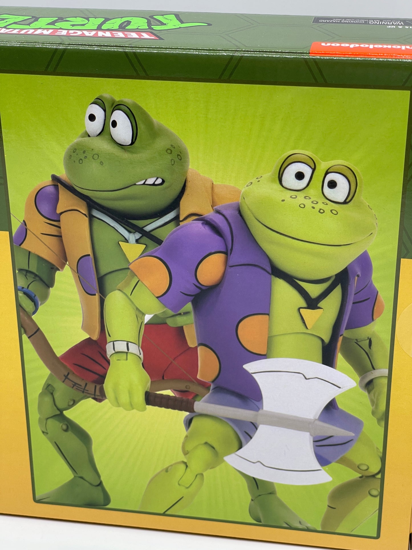Teenage Mutant Ninja Turtles "Rasputin &amp; Genghis" Neca - Nickelodeon (2021) 