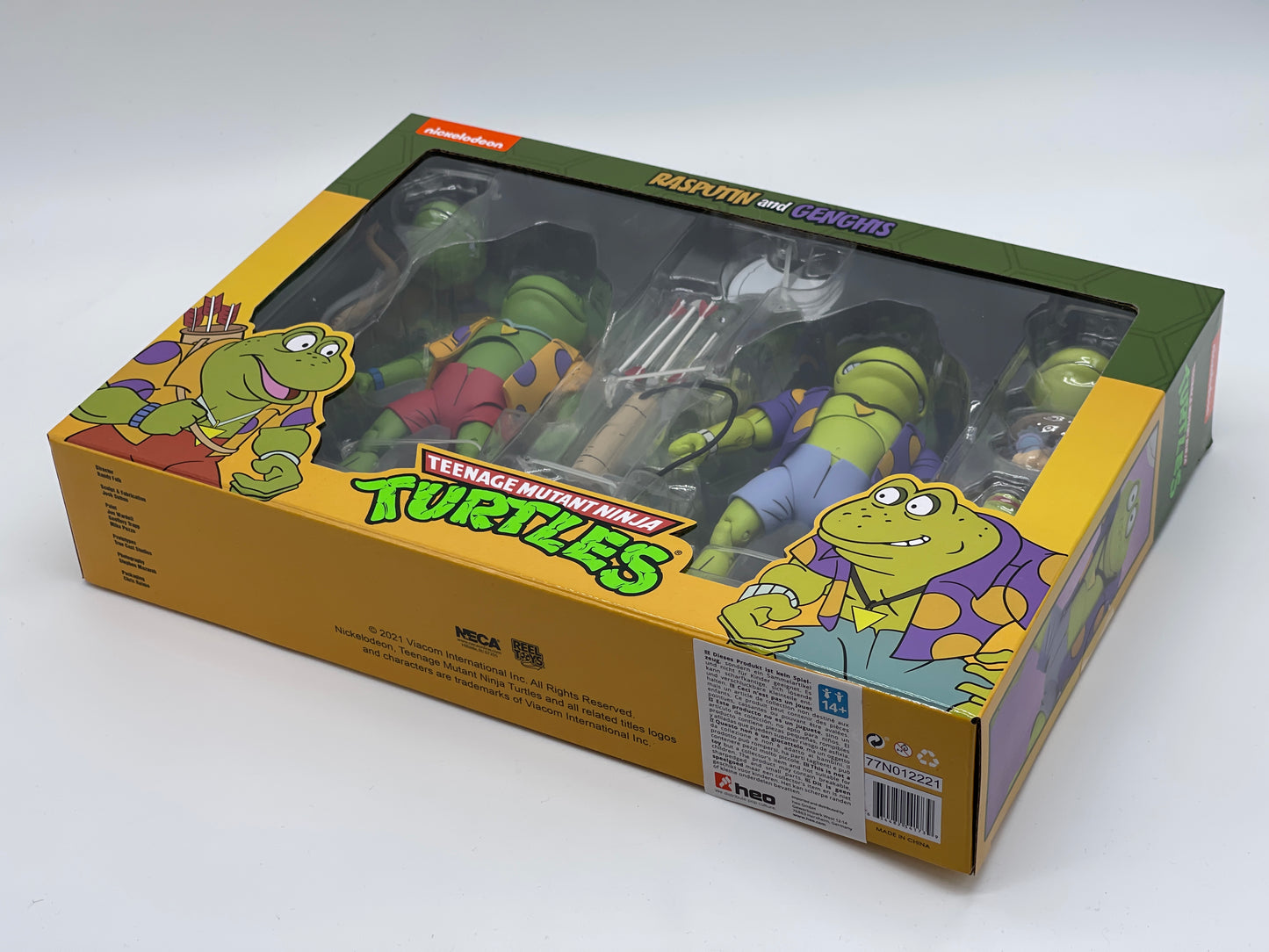 Teenage Mutant Ninja Turtles "Rasputin &amp; Genghis" Neca - Nickelodeon (2021) 