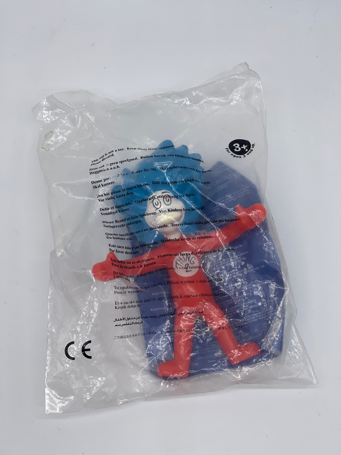 Burger King "Cat in the Hat Thing #2 Figur" Jr. Meal Happy Meal Vintage (2003)