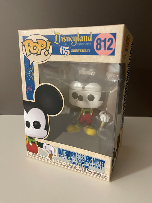 Funko POP 812 Matterhorn Bobsleds Mickey Disneyland Resort 65 Anniversary