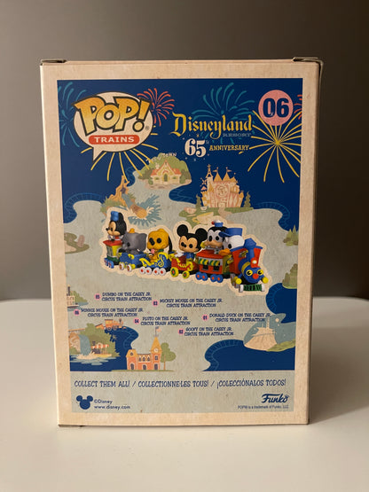 Funko POP 06 Minnie Mouse on Casey Jr. Circus Disneyland Resort 65 Anniversary