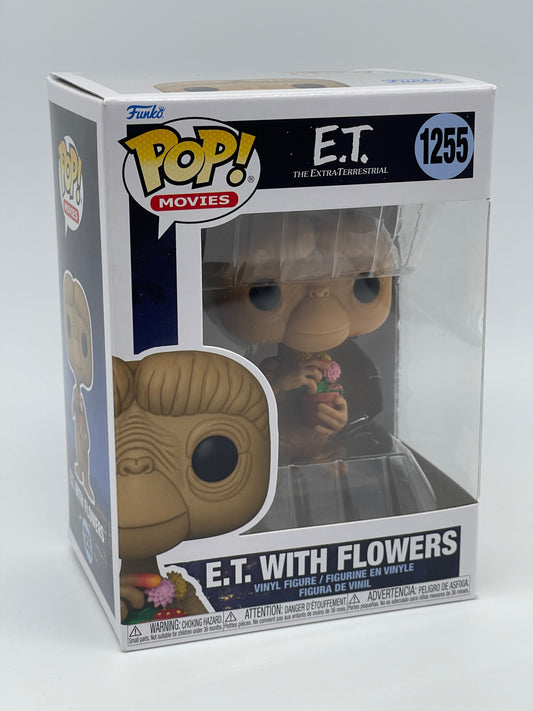 Funko Pop Movies "ET with Flowers" 40 Years ET the Extra-Terrestrial #1255 (2022) 