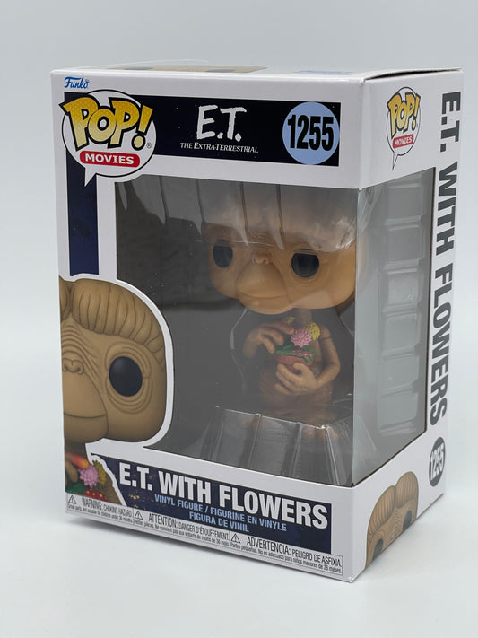 Funko Pop Movies "ET with Flowers" 40 Years ET the Extra-Terrestrial #1255 (2022) 