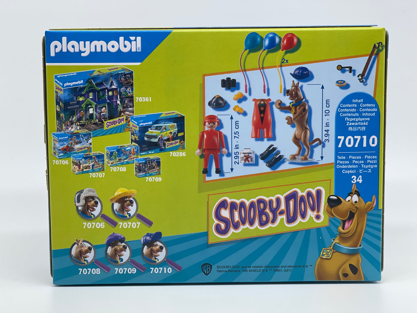 Playmobil "Adventures with Ghost Clown" Scooby Doo 70710 (2021) 