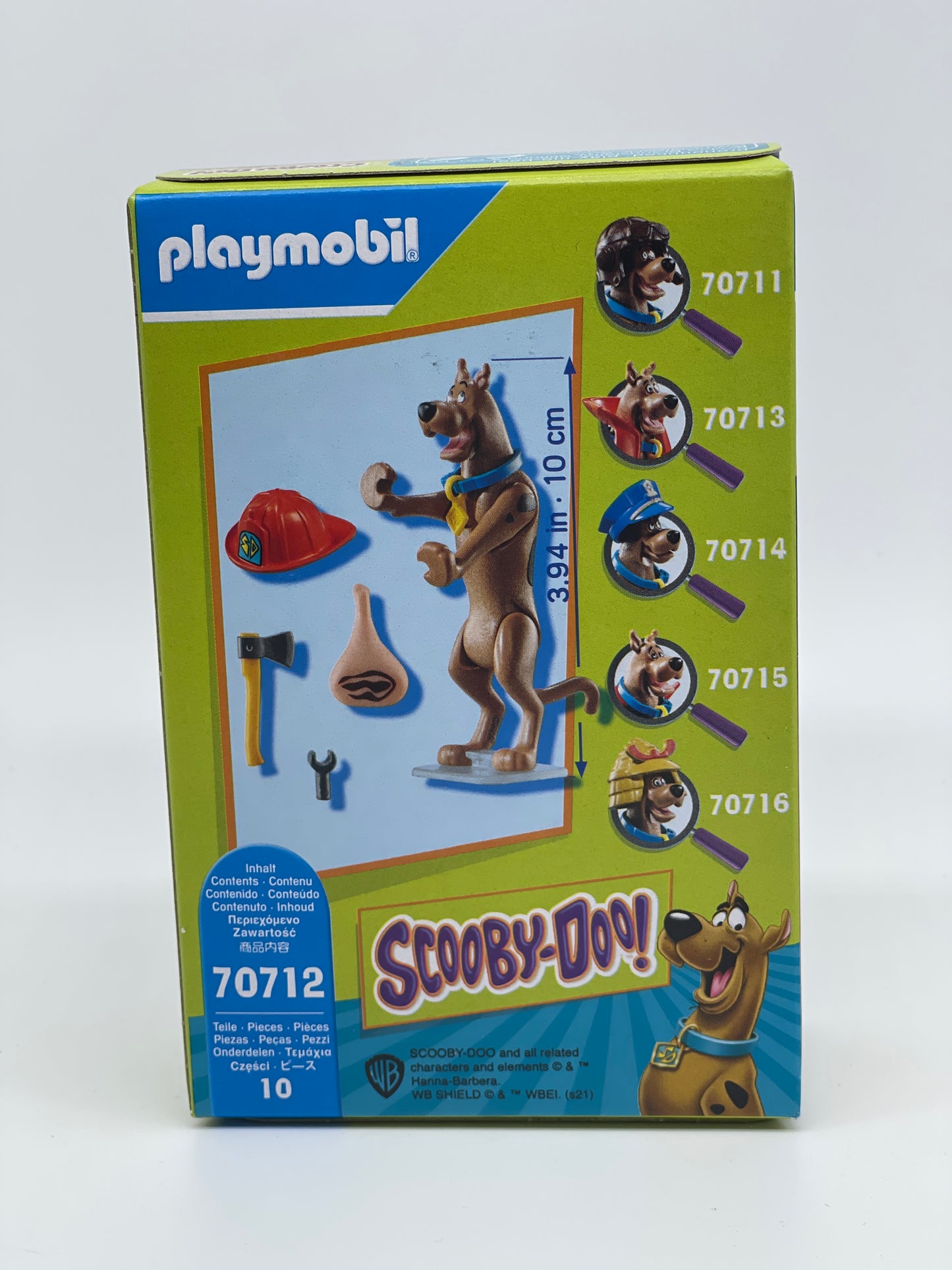 Playmobil "Fireman" Scooby Doo with Accessories 70712 (2021) 