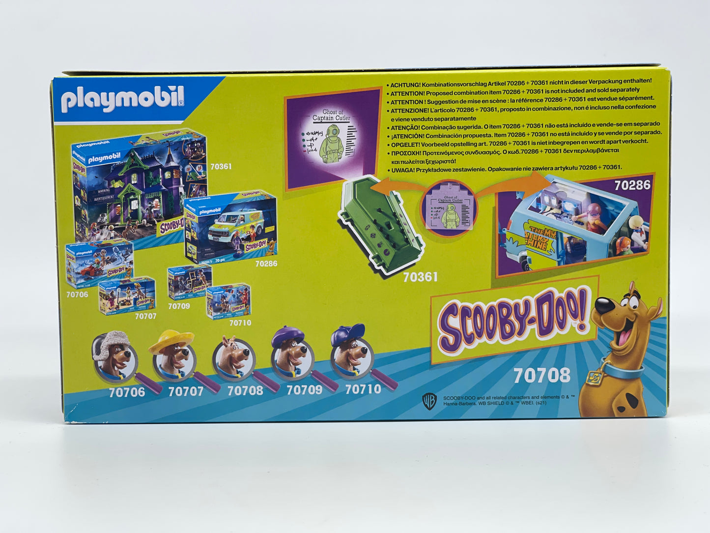 Playmobil "Abenteuer mit Ghost of Captain Cutler" Scooby Doo 70708 (2021)