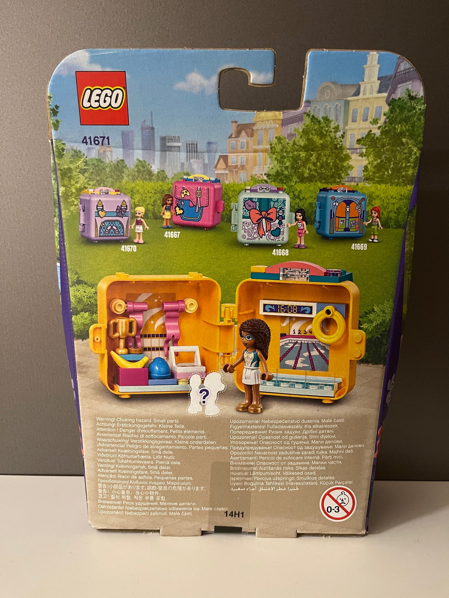 Lego Friends - Andreas Schwimmstar Cube - with surprise (41671)