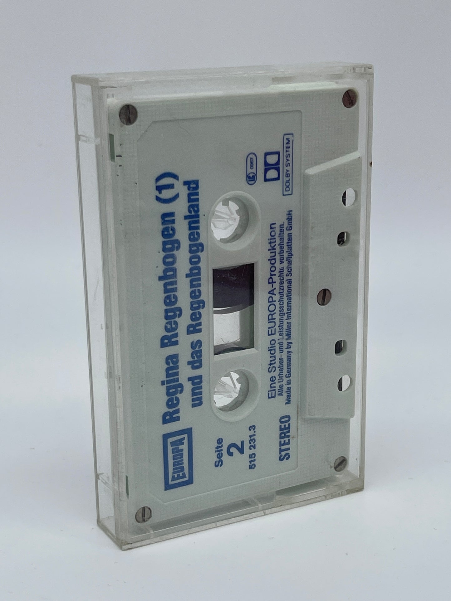 Regina Regenbogen "Hörspielkassetten Auswahl" Rainbow Brite Europa (1985)