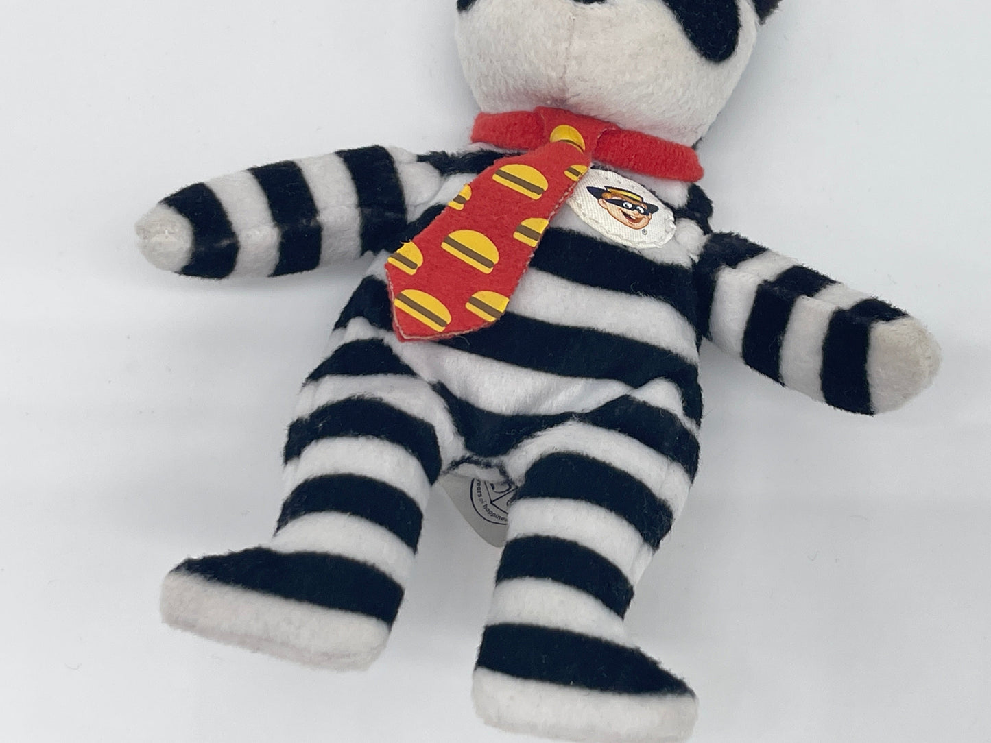 TY Beanie Babies "Hamburglar Bear / Bär" 25th Anniversary Mc Donalds (2004)