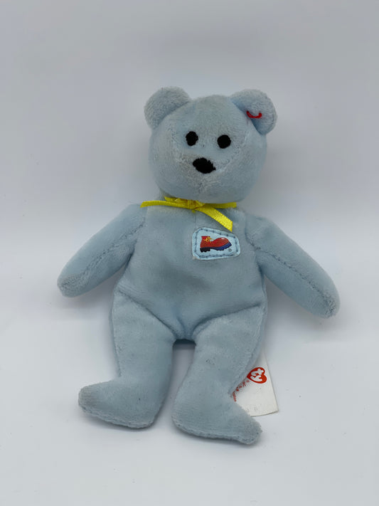 TY Beanie Babies "Red Shoe Bear" 25th Anniversary Mc Donalds (2004) 