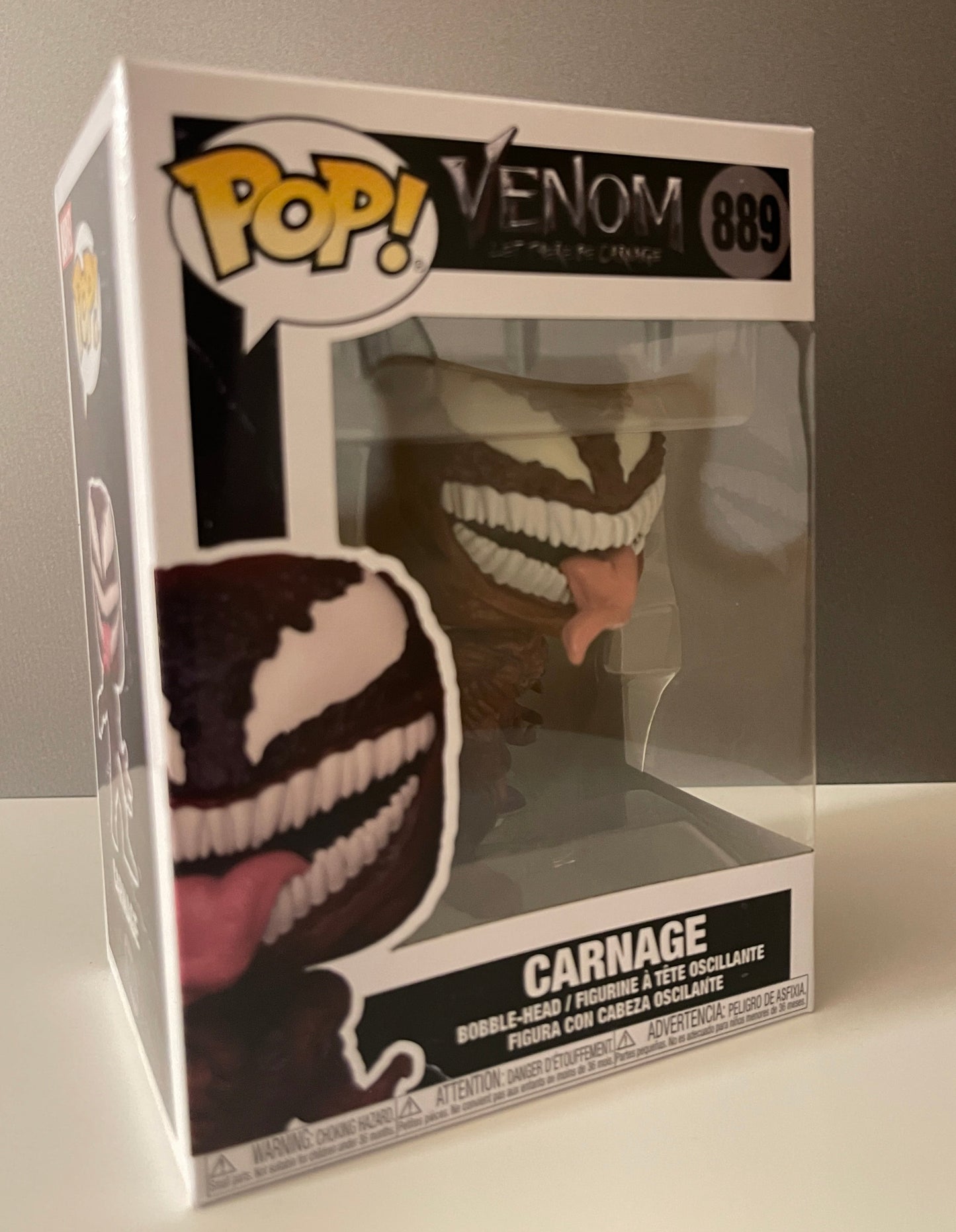 Funko POP 889 Carnage Venom Marvel Let there be Carnage (2021)