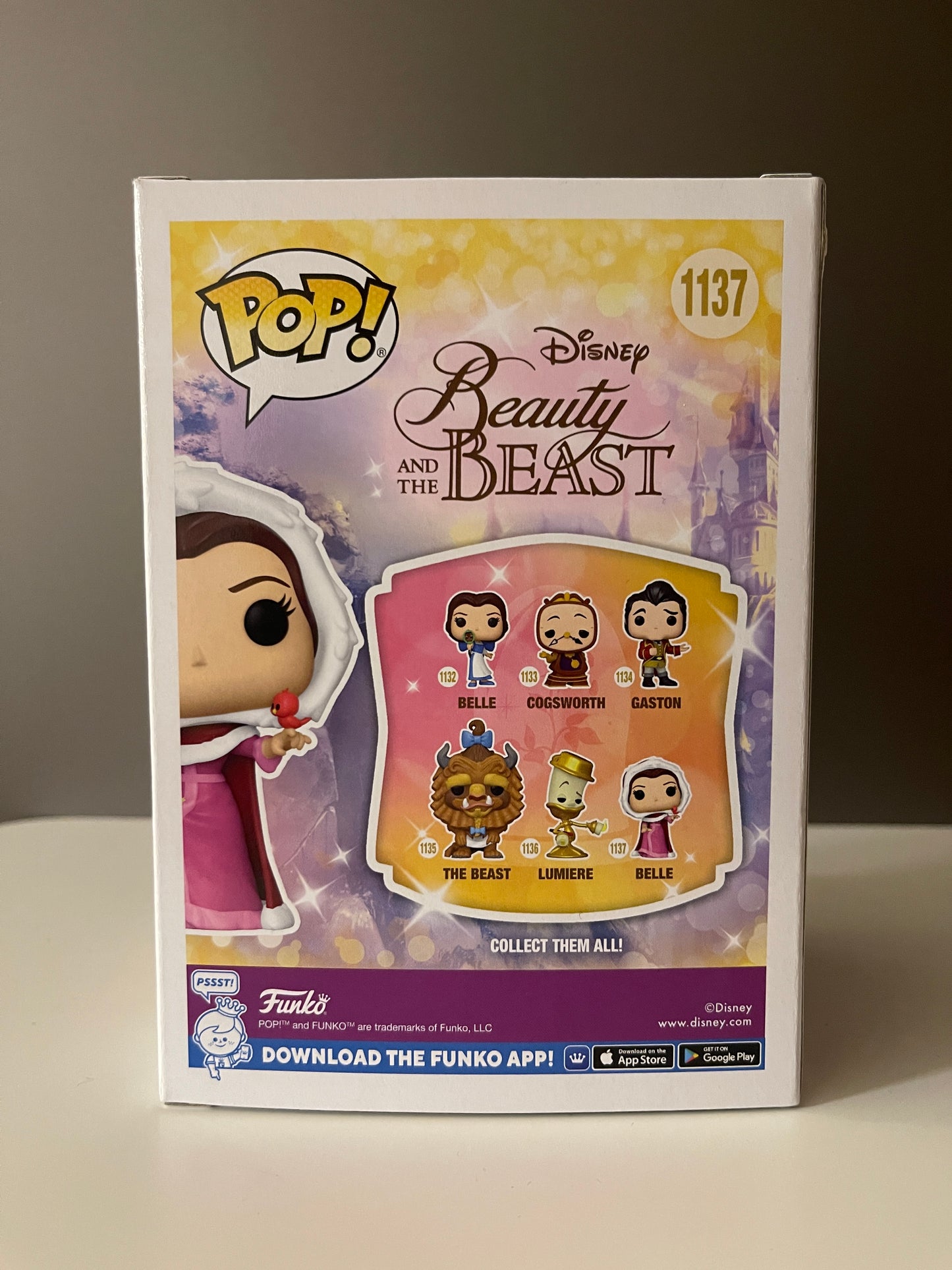 Funko POP 1137 30 Jahre Schöne und das Biest - BELLE - Beauty and the Beast