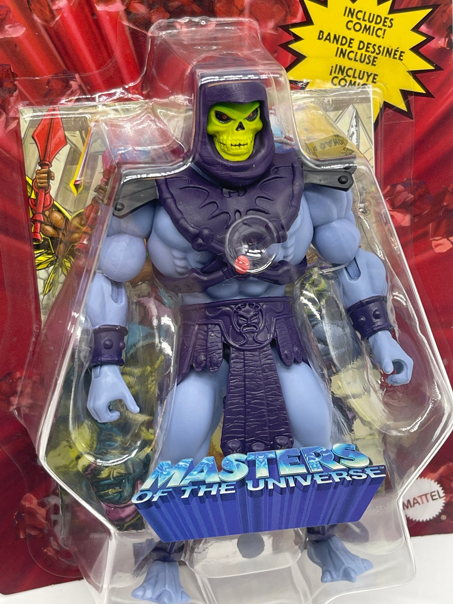 Masters of the Universe Origins "Skeletor 200x 40th Anniversary" unpunched MOTU