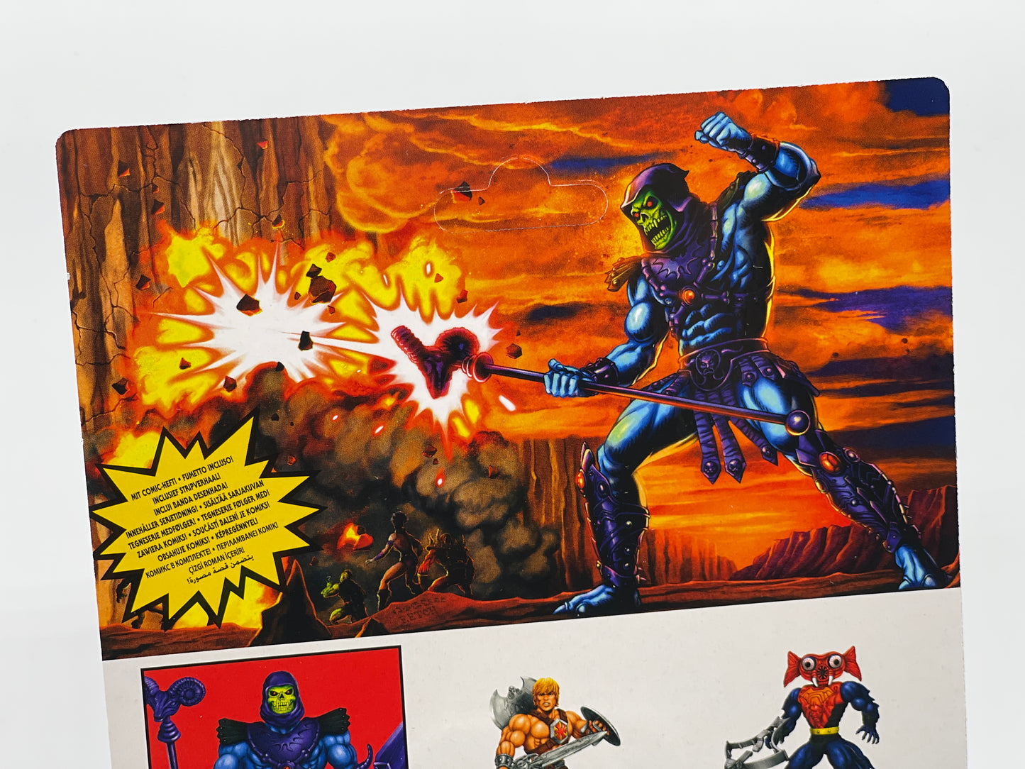 Masters of the Universe Origins "Skeletor 200x 40th Anniversary" unpunched MOTU