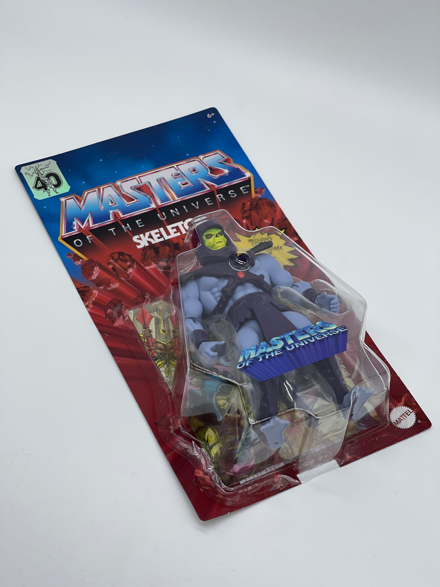 Masters of the Universe Origins "Skeletor 200x 40th Anniversary" unpunched MOTU