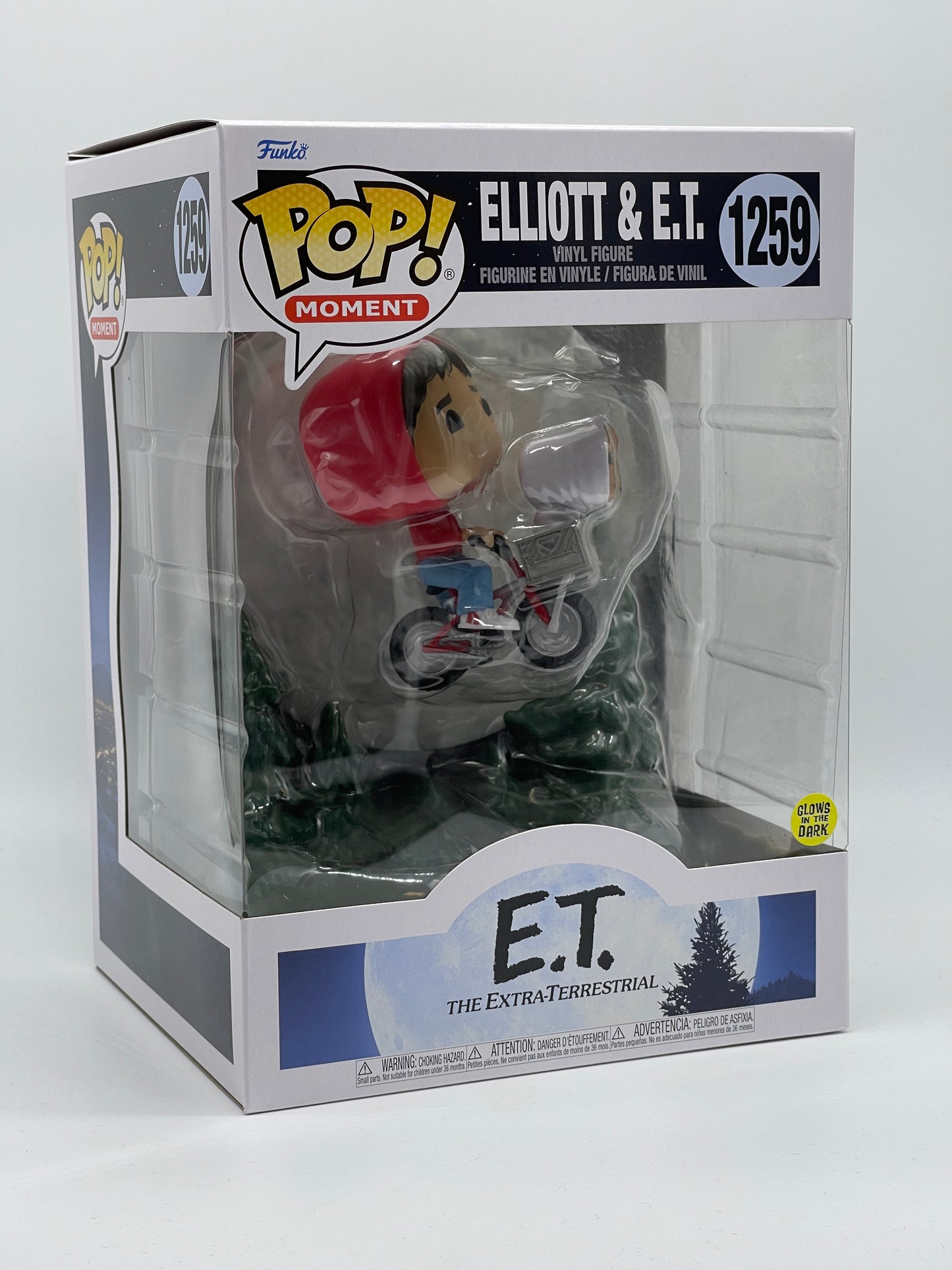 Funko POP Moment "Elliott & E.T." #1259 E.T. der Außerirdische Glows in the Dark