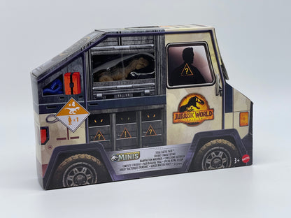Jurassic World Dominion "Kampfaction Multipack" - 4 Dinos 1 Figur (Mattel)