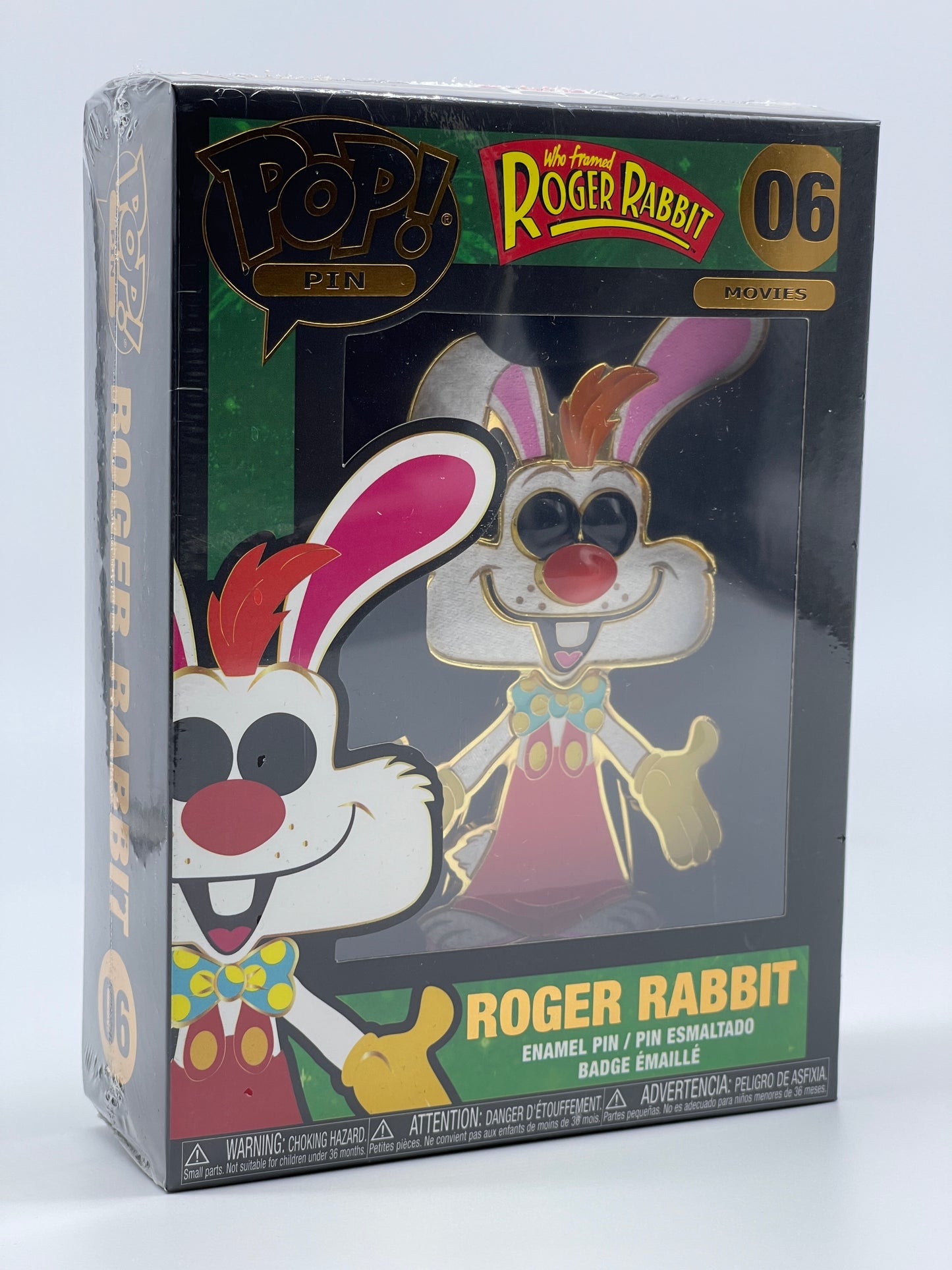 Funko POP Pins Wrong Game With Roger Rabbit Movies 07 Enamel 
