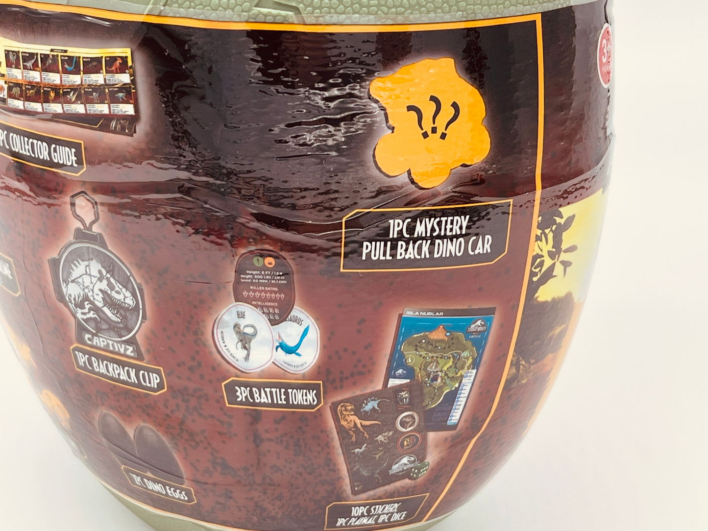 Jurassic World - Dino Ei Mega Egg Surprise - Captiviz Clash Edition Lava Slime