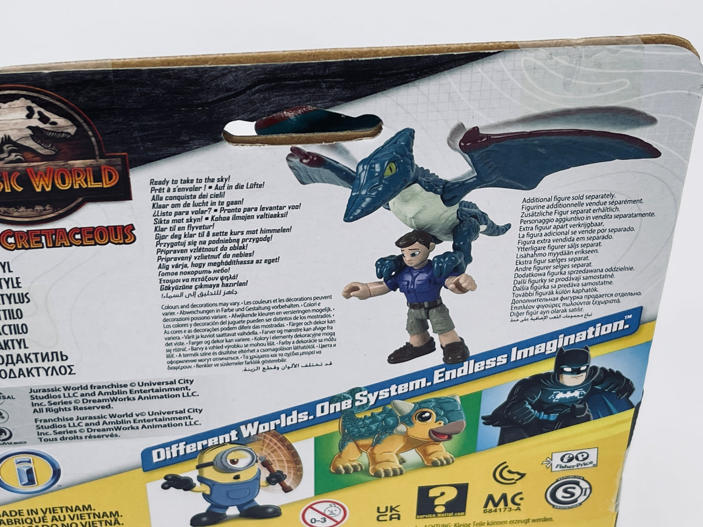 Jurassic World Imaginext - Pterodactyl - Baby Dinosaur Bird Pterodactyl