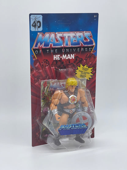 Masters of the Universe Origins "He-Man 200x 40th Anniversary" unpunched MOTU