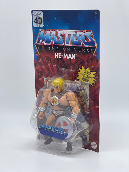 Masters of the Universe Origins "He-Man 200x 40th Anniversary" unpunched MOTU