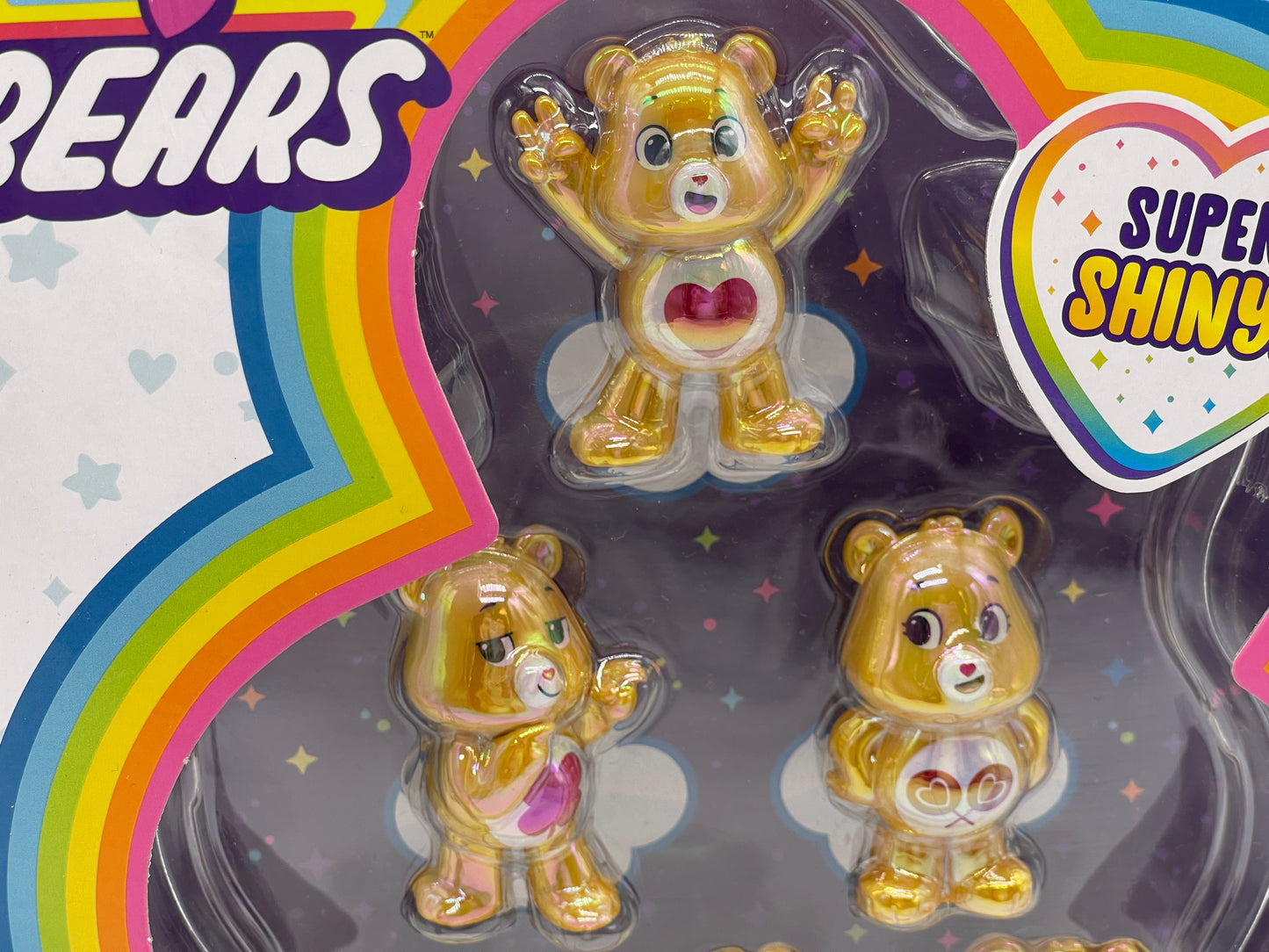 Care Bears Glücksbärchi "Gold & Ruby Edition" Special Collector Set Super Shiny