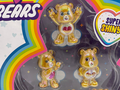Care Bears Glücksbärchi "Gold & Ruby Edition" Special Collector Set Super Shiny