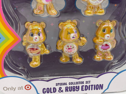 Care Bears Glücksbärchi "Gold & Ruby Edition" Special Collector Set Super Shiny