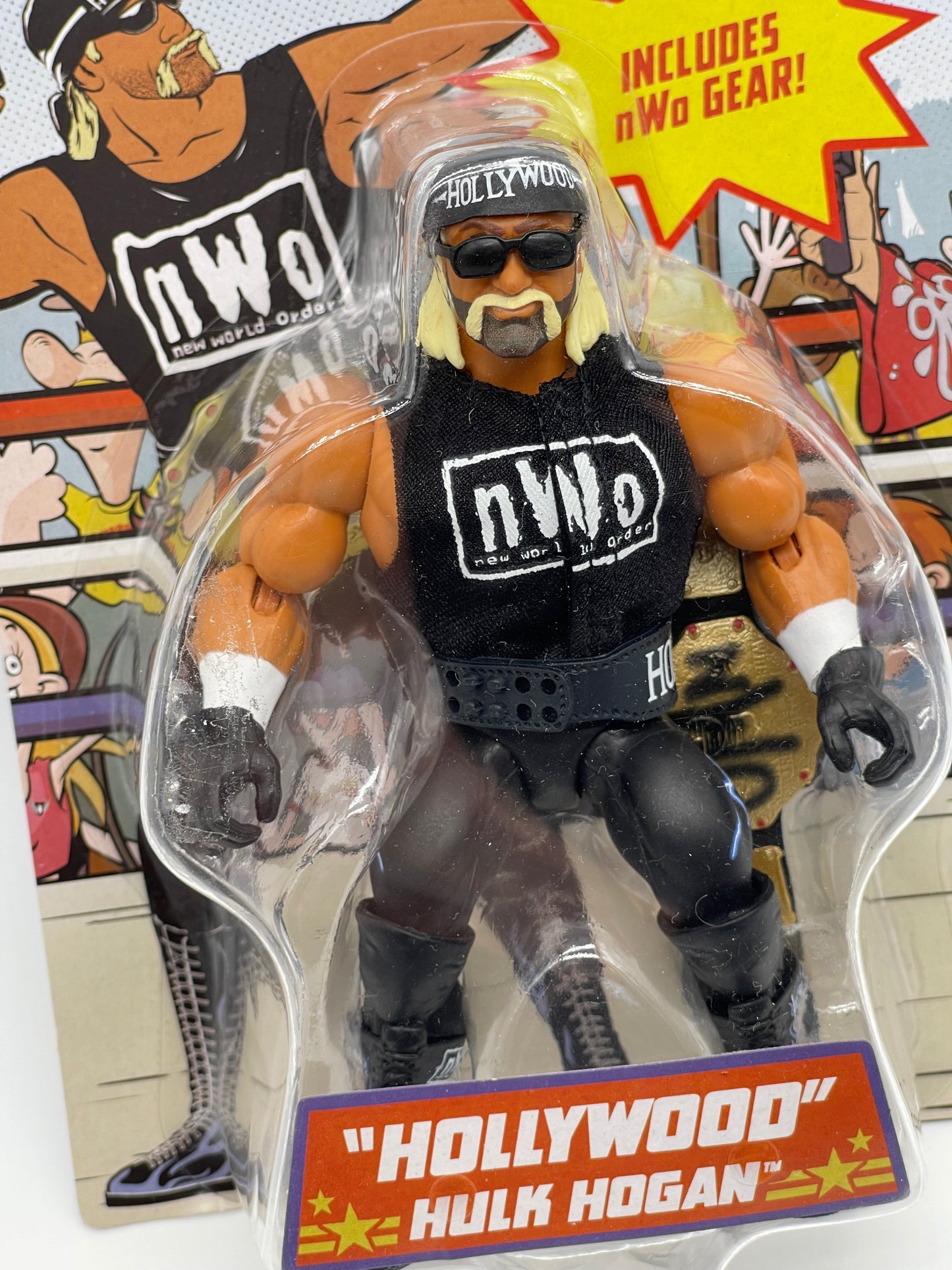 WWE Wrestling Superstars "Hollywood" Hulk Hogan Series 1 Mattel (2021) US
